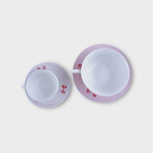 Harvest Green Studio British Tea Shop A Moment With Mom Fine China Tea Set New - Picture 6 of 12